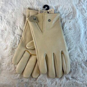 NWT Vintage GEIER Gloves Company Slip-on Light Weight Goatskin Leather Sz 9.5